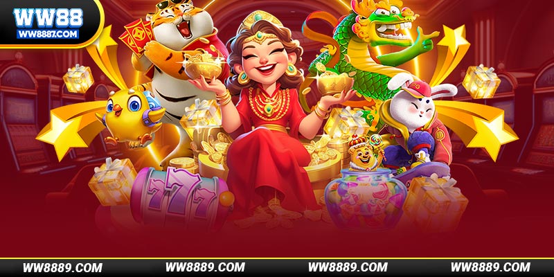Tham gia các trò slot đổi thưởng WW88