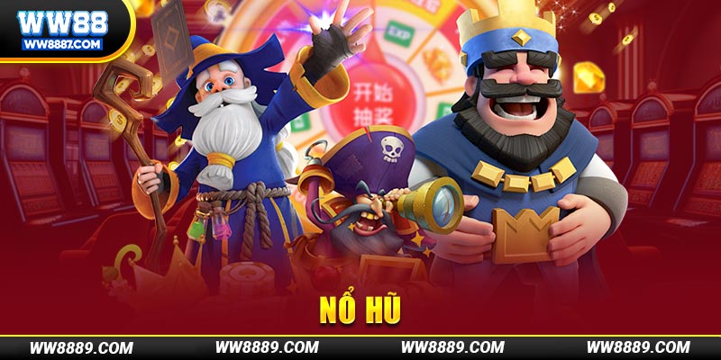 Truy cập nổ hũ WW88 để tận hưởng hàng trăm game